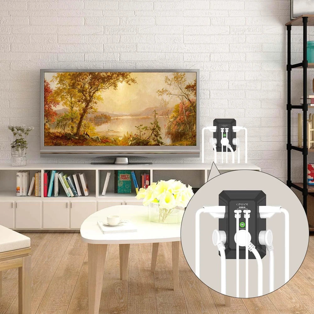 QINLIANF 5-Outlet Surge Protector